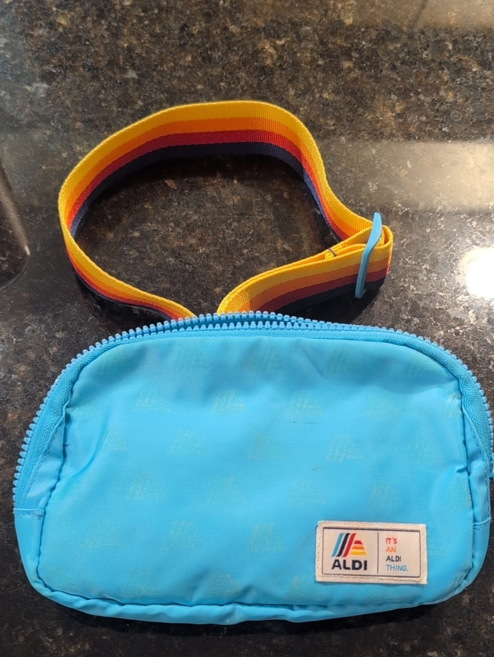 Aldi Gear/ Merch! Rainbow Strap Fanny Waist Pack